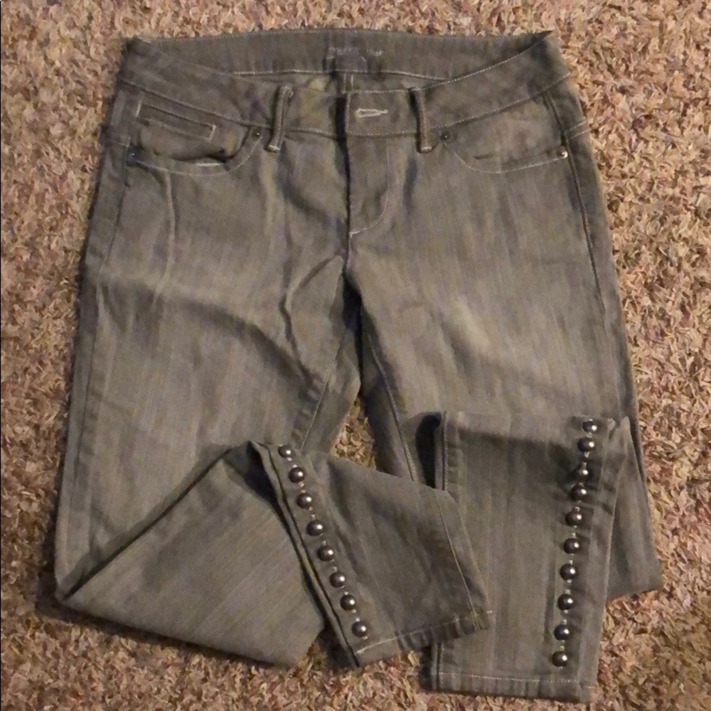 VS gray jeans